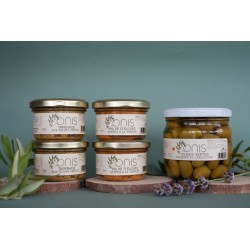 Pulpe d'Olives Vertes à la Tomate