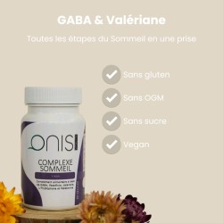 GABA & Valériane - Complexe Sommeil 1 mois