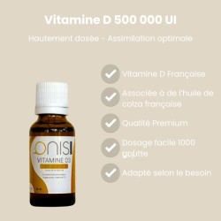 Vitamine D3 500 000 UI